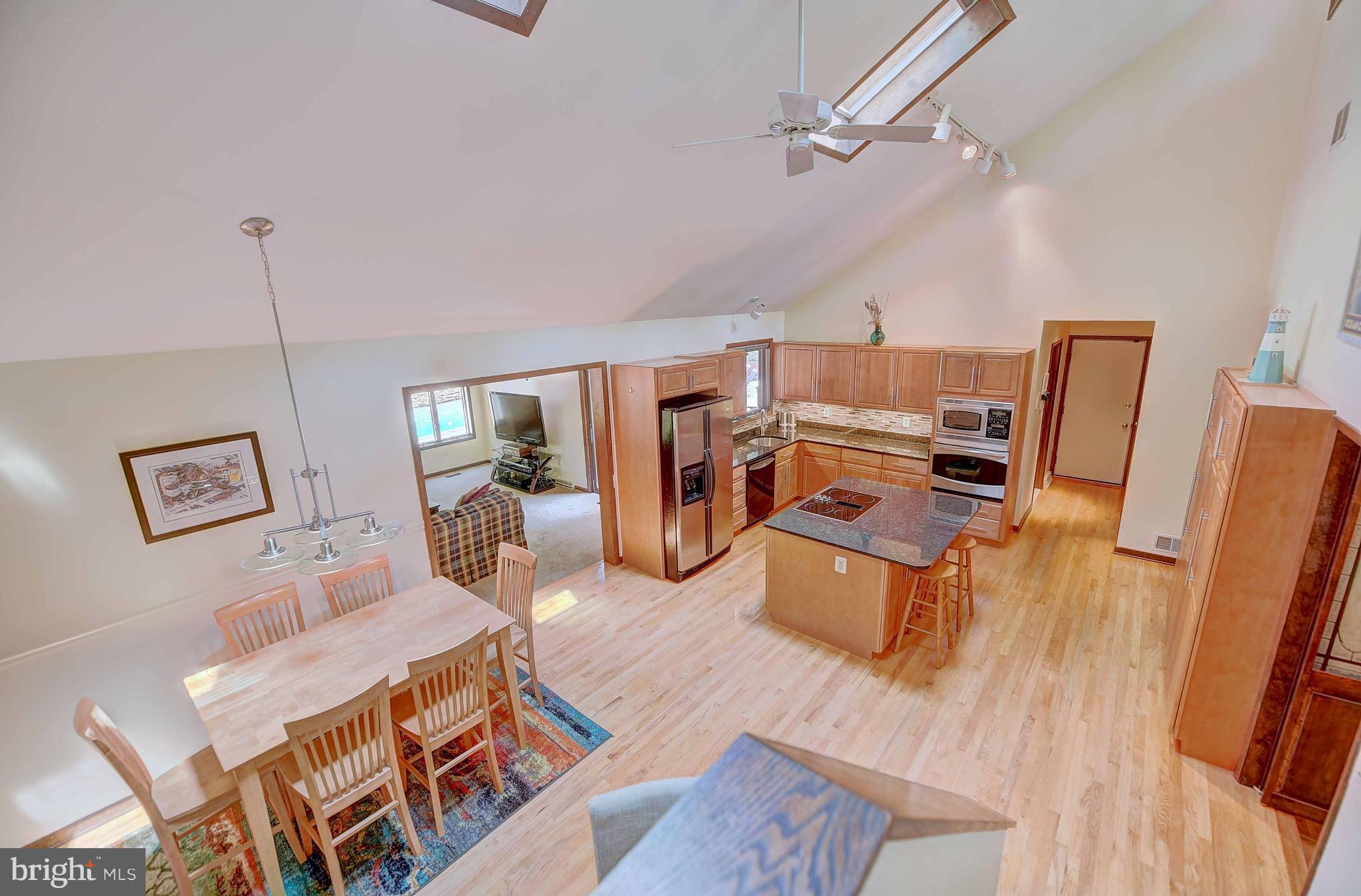 4516 Meadowcliff Road Glen Arm, MD 21057 - Photo 11 of 29 View of Kitchen & Breakfast Room from Stairs