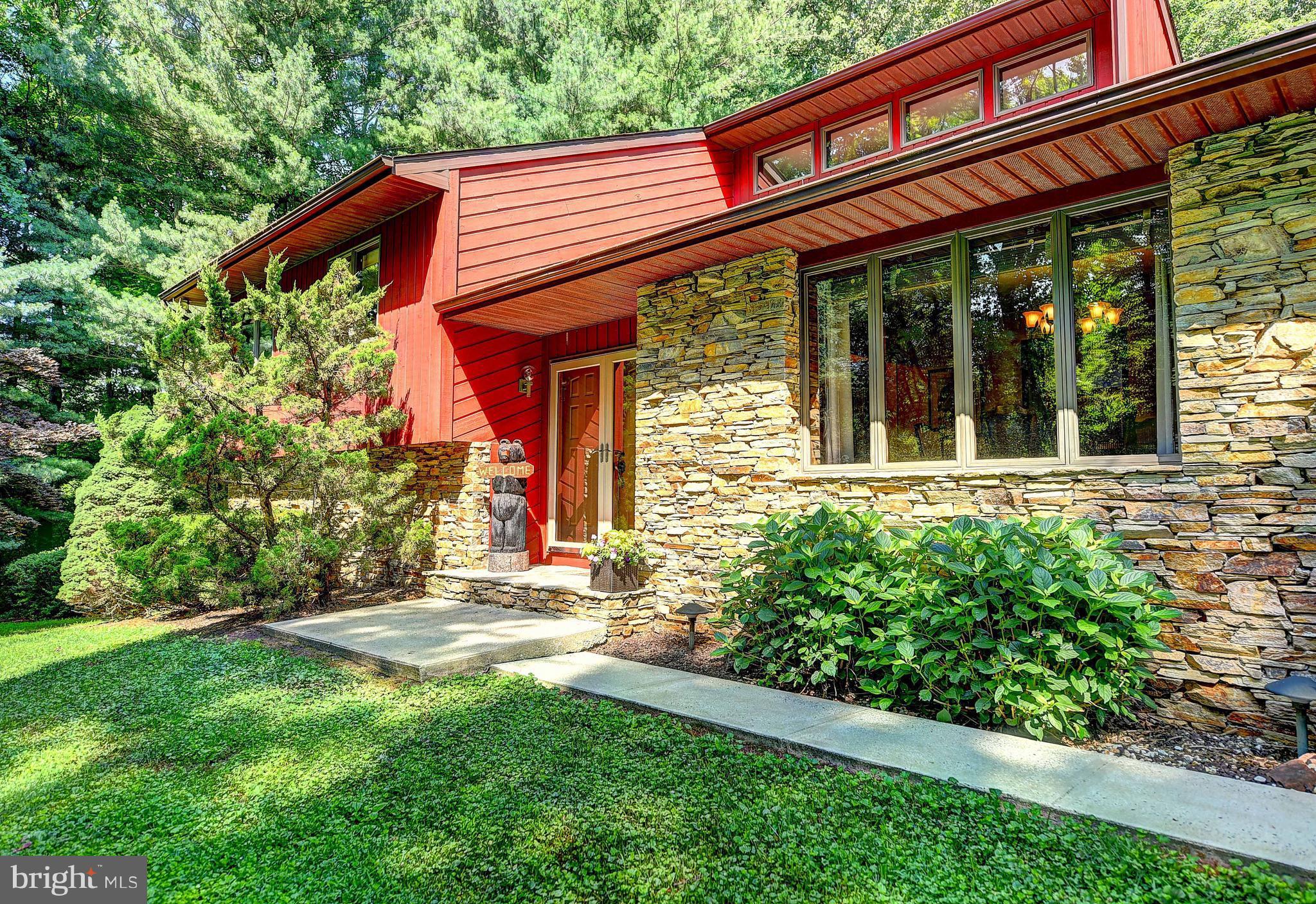 4516 Meadowcliff Road Glen Arm, MD 21057 - Photo 3 of 29 Stacked Stone and Wood Exterior