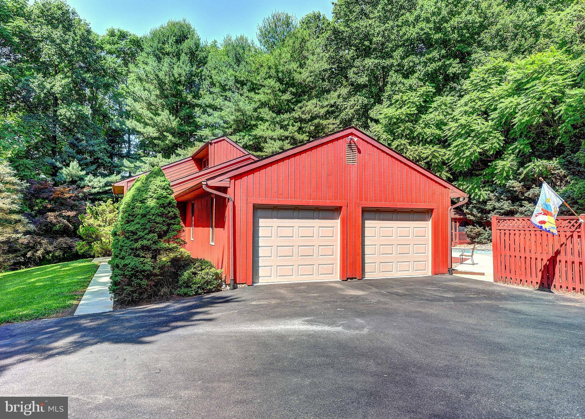 4516 Meadowcliff Road Glen Arm, MD 21057 - Photo 29 of 29 2 Car Garage on the Side of the House