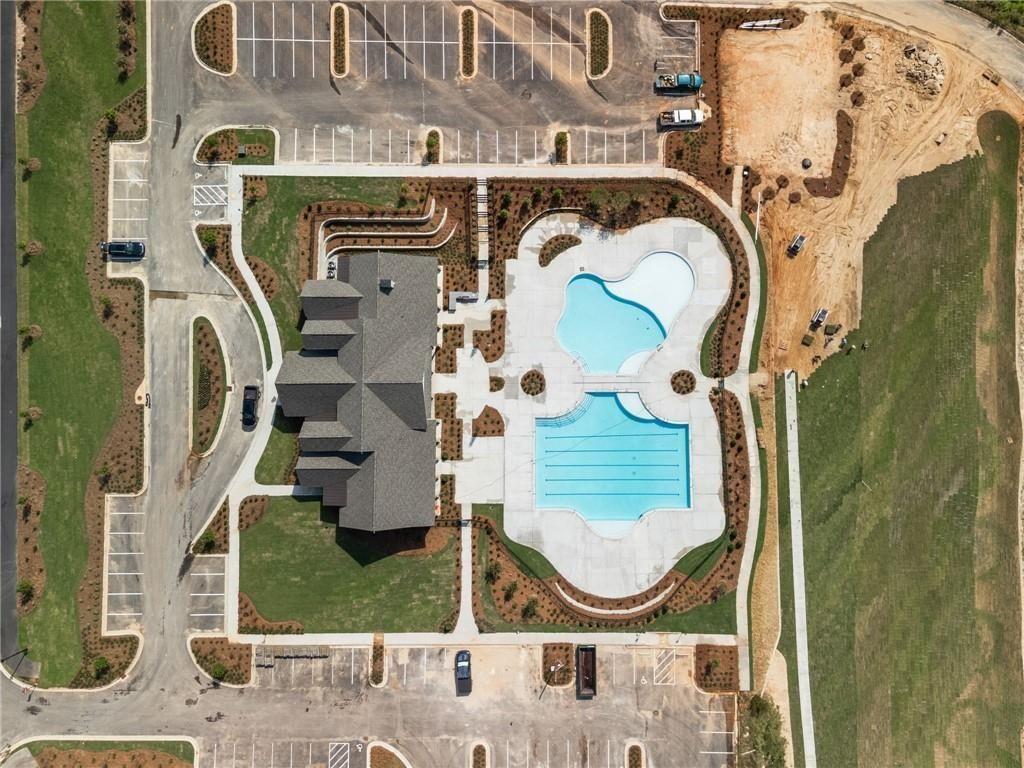 2682 Harbor Rdg Pass Gainesville, GA 30507 - Photo 11 of 42 an aerial view of a house with a swimming pool