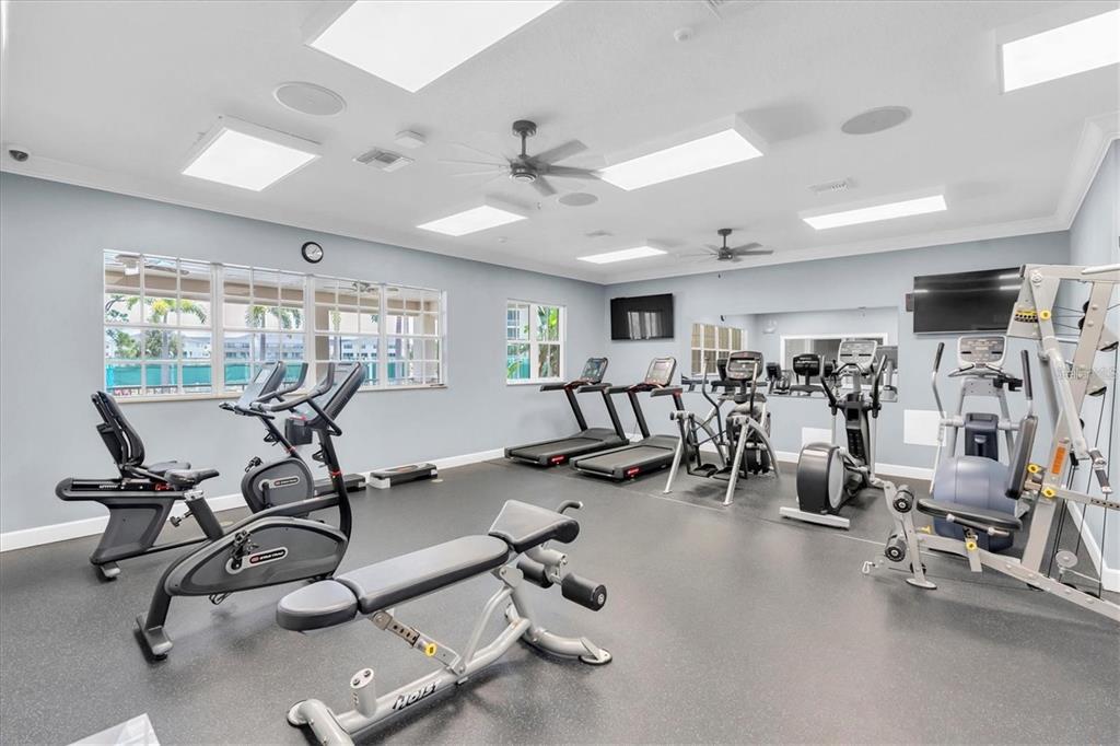 7069 Key Haven Road, Unit 304 Seminole, FL 33777 - Photo 26 of 50 a view of a room with gym equipment