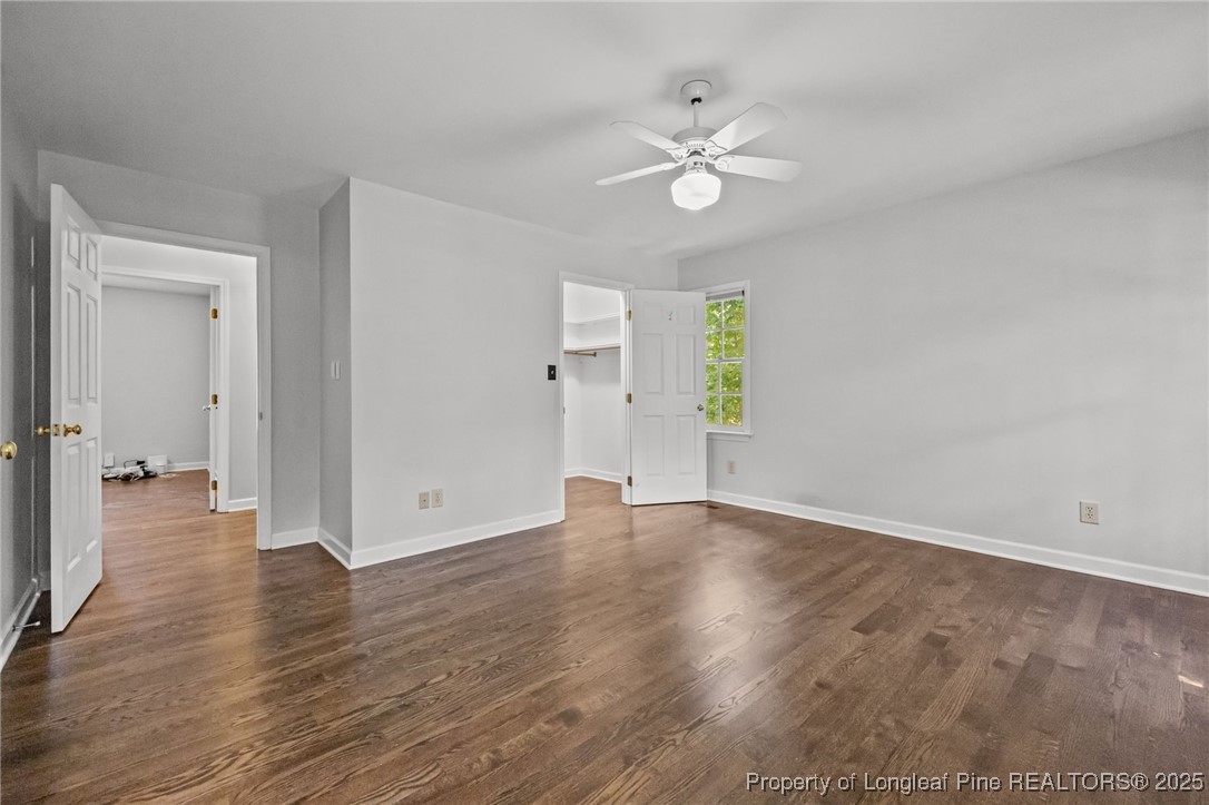 5302 Middleton Road Durham, NC 27713 - Photo 22 of 40 wooden floor in an empty room with a window