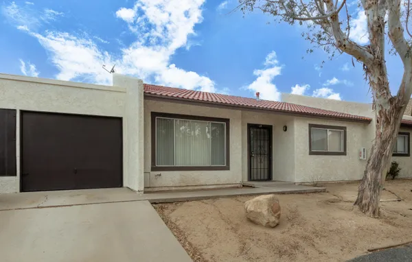 a view of a house with a outdoor space