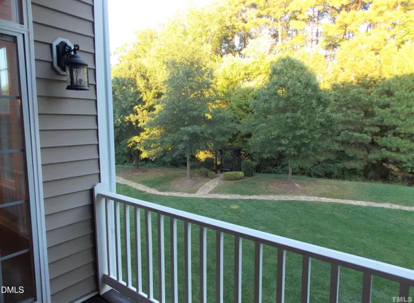 a view of a porch