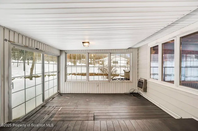 a view of front door of house