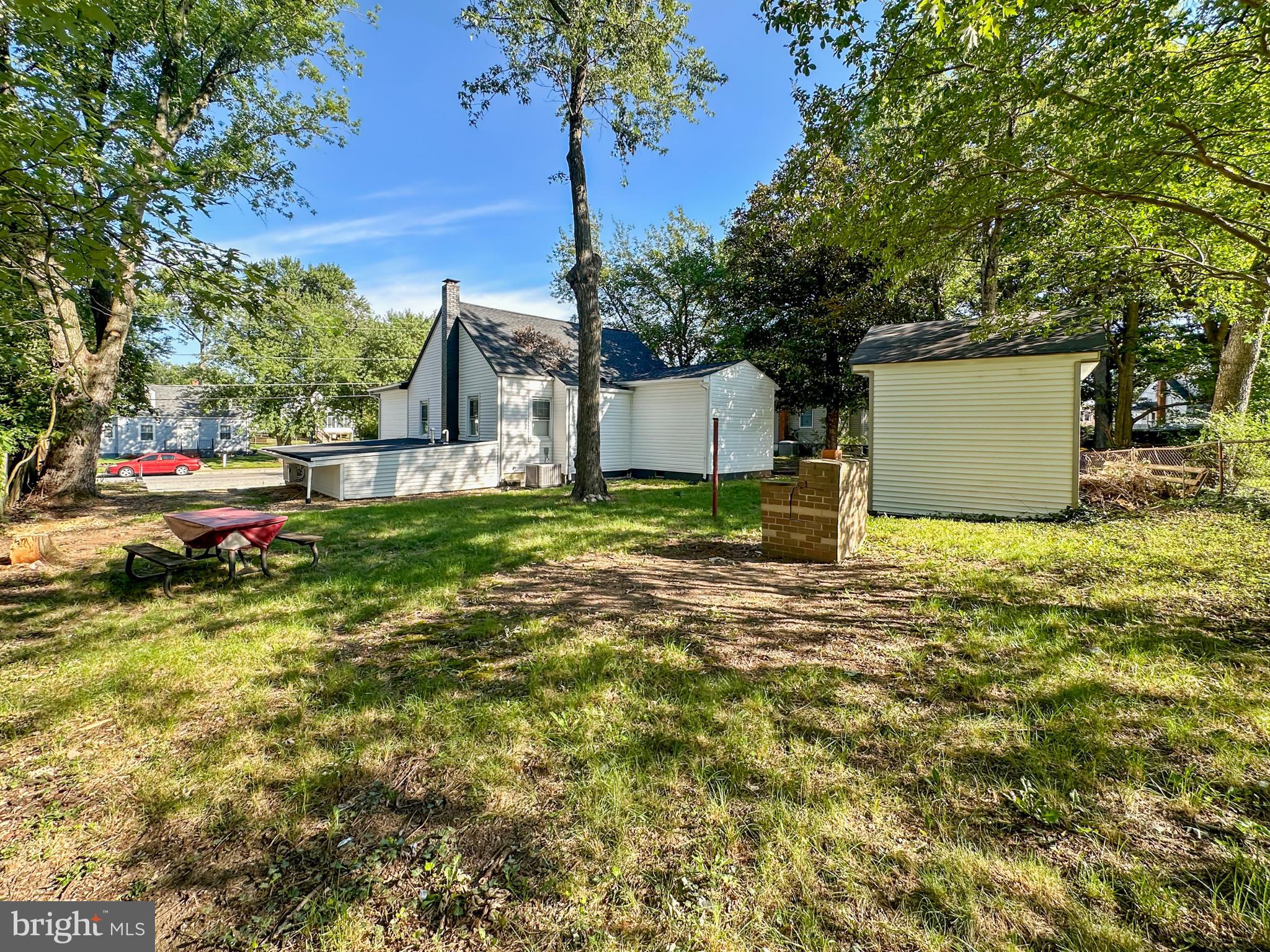 4704 Beauford Road Morningside, MD 20746 - Photo 28 of 28 Wide Backyard with Small Shed