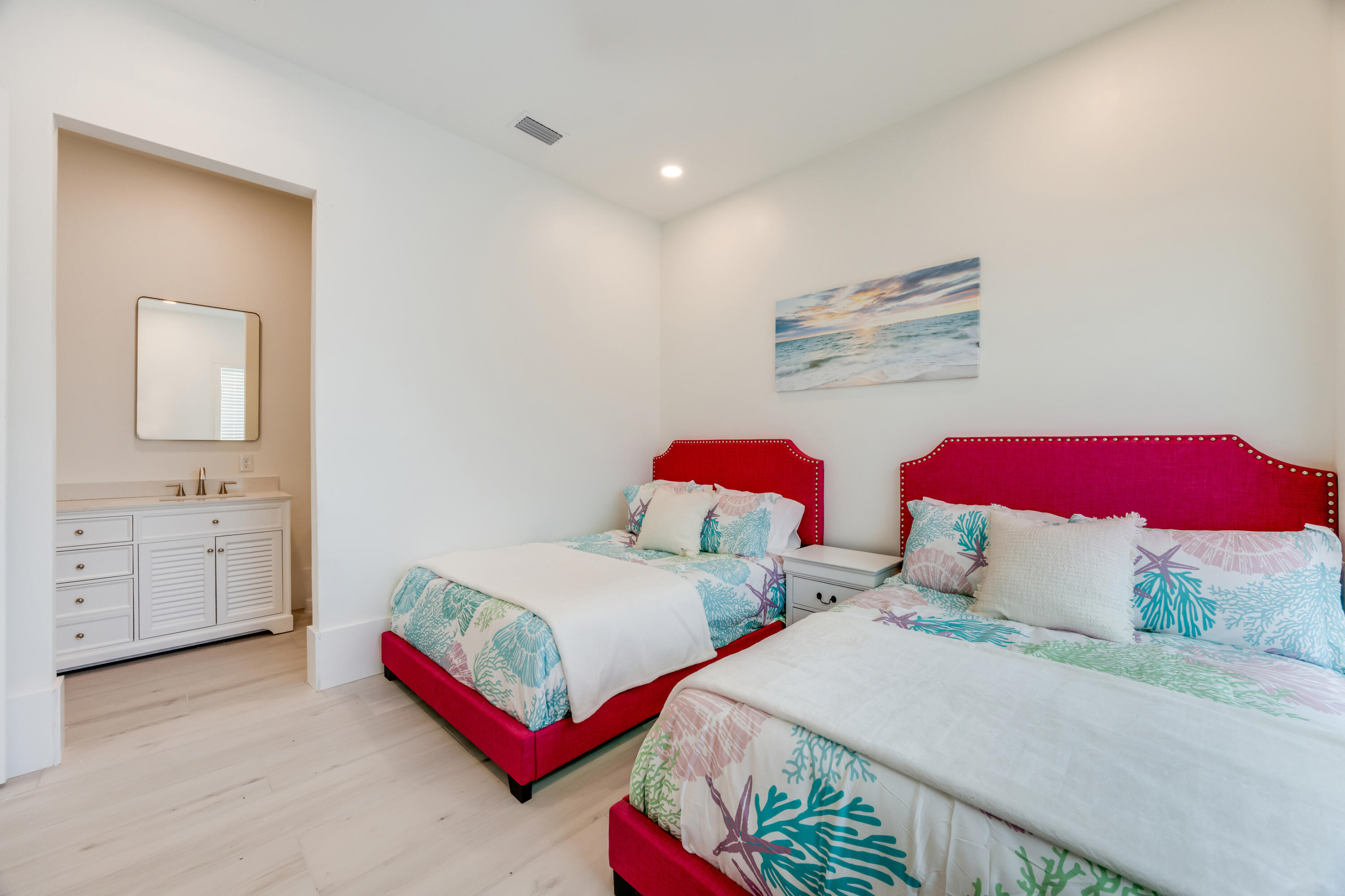 41 Mobile Street Miramar Beach, FL 32550 - Photo 30 of 80 a bedroom with two beds and a dresser