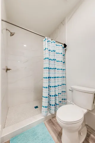 a house view with a backyard space