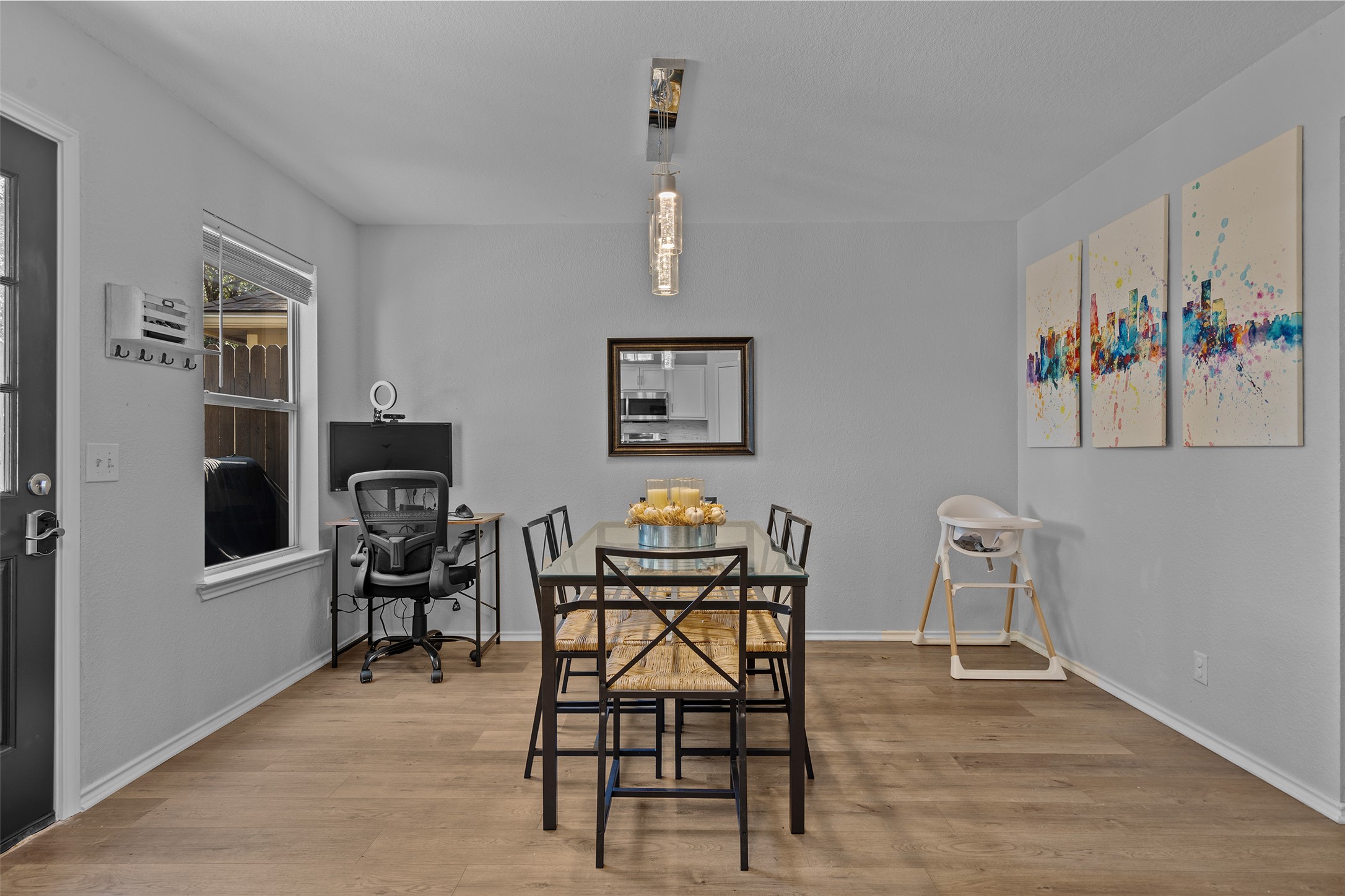 4529 Best Way Austin, TX 78725 - Photo 11 of 33 a view of a workspace with furniture and lounge chair