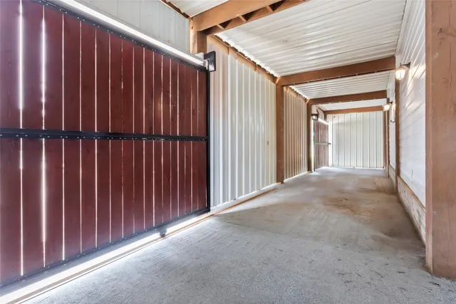 a view of a backyard of the house