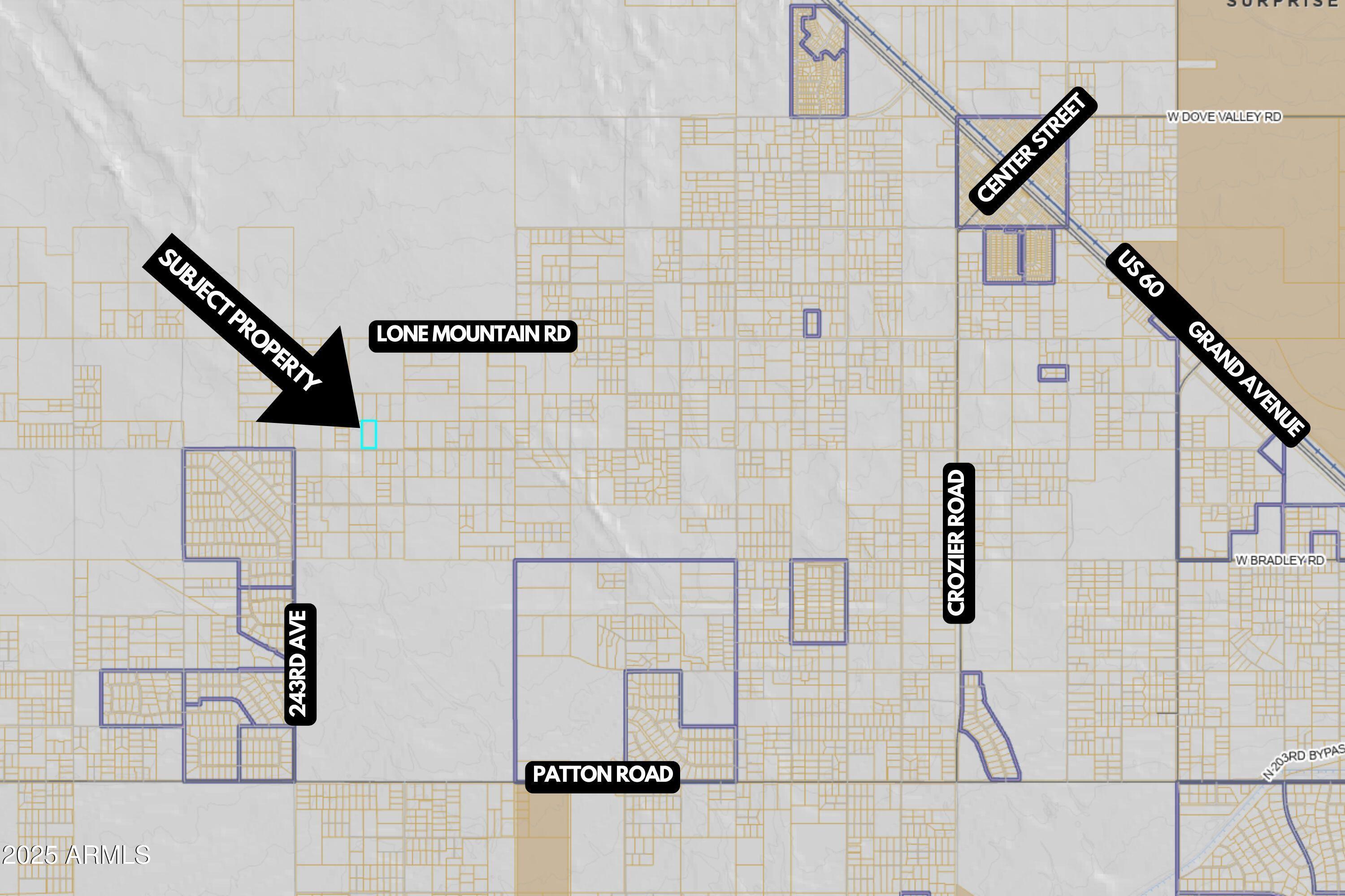 24044 West Montgomery Road, Unit E Wittmann, AZ 85361 - Photo 4 of 9 MONTGOMERY LOCATION MAP