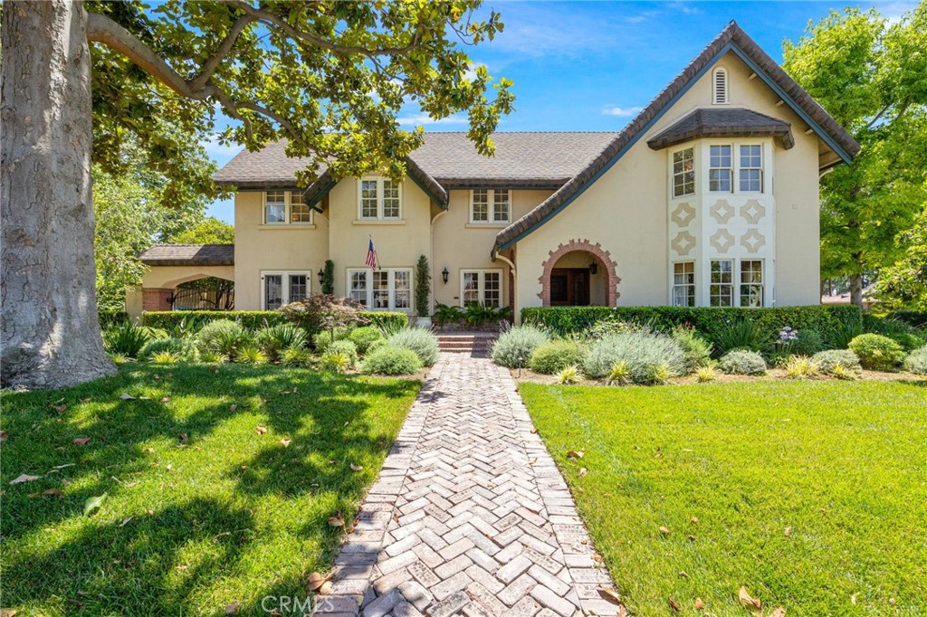 Front entrance of home