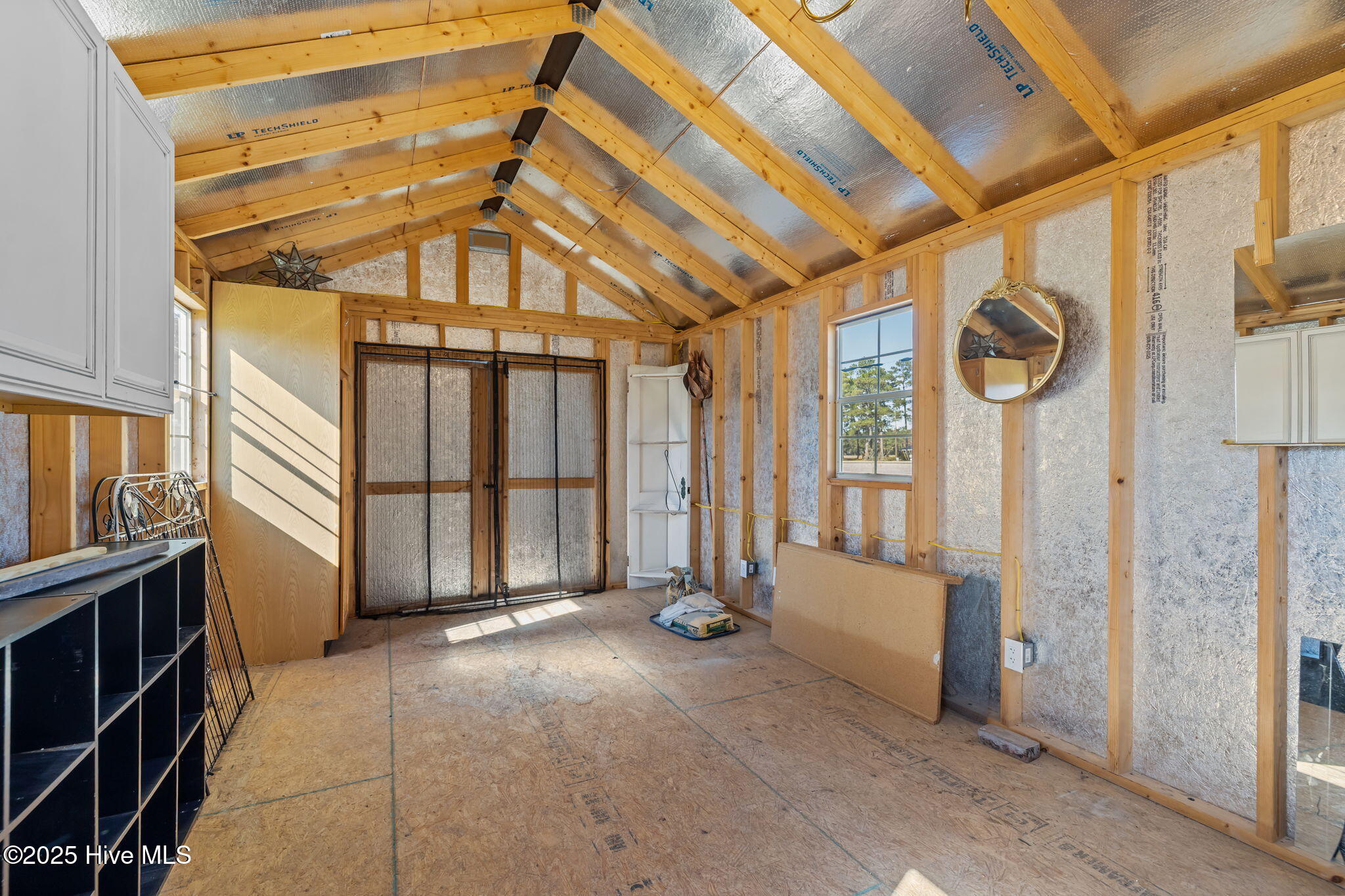 758 Wetherington Landing Road Stella, NC 28582 - Photo 8 of 49 Shed interior