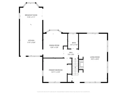 a picture of floor plan