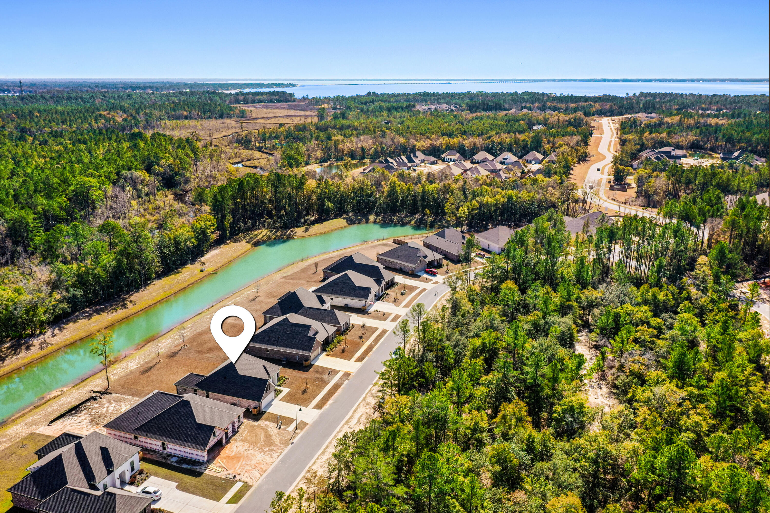 132 East Tweet Street Freeport, FL 32439 - Photo 45 of 79 an aerial view of residential houses with outdoor space