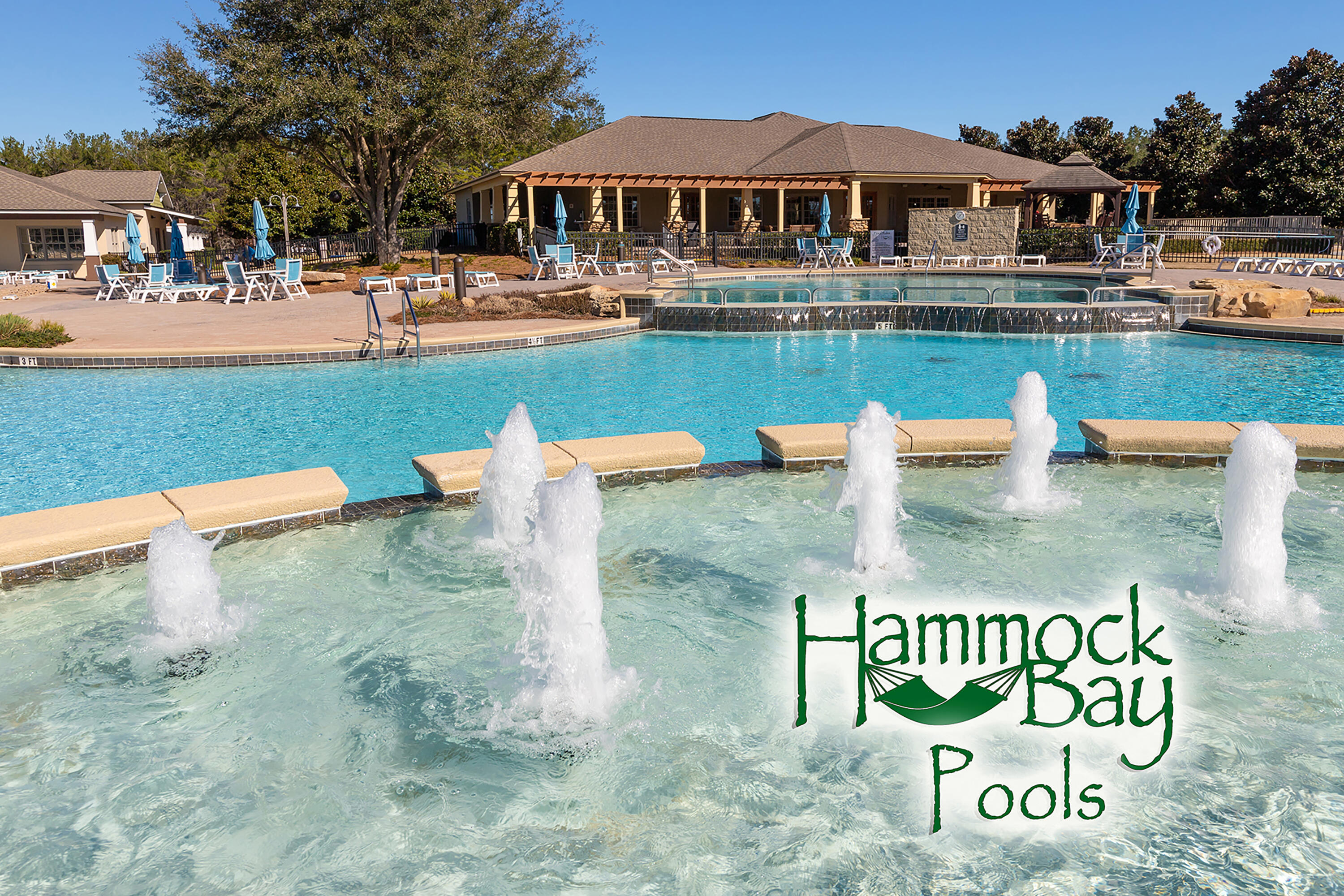 132 East Tweet Street Freeport, FL 32439 - Photo 79 of 79 a view of swimming pool with outdoor seating and trees in the background