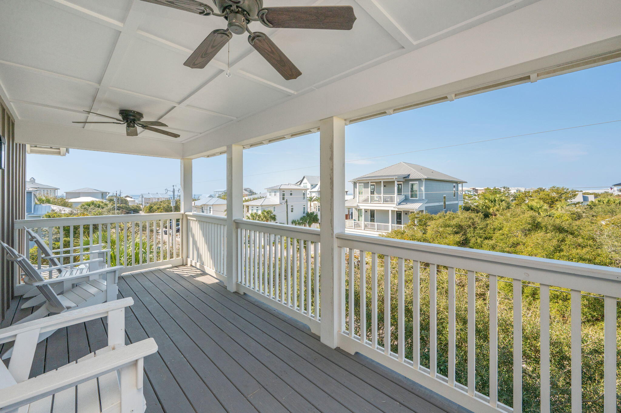 106 A Street Inlet Beach, FL 32461 - Photo 69 of 94 Third Level Covered Balcony