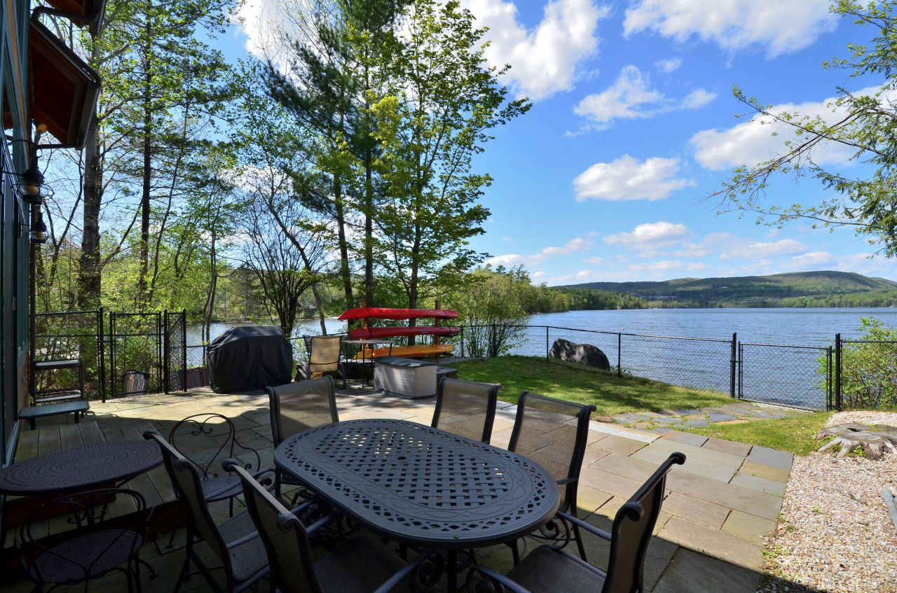 16 Grove Road Stockbridge, MA 01262 - Photo 3 of 13 a view of a patio with furniture