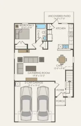 $324,990 | 582 Tailwind Drive, Kyle, TX 78640