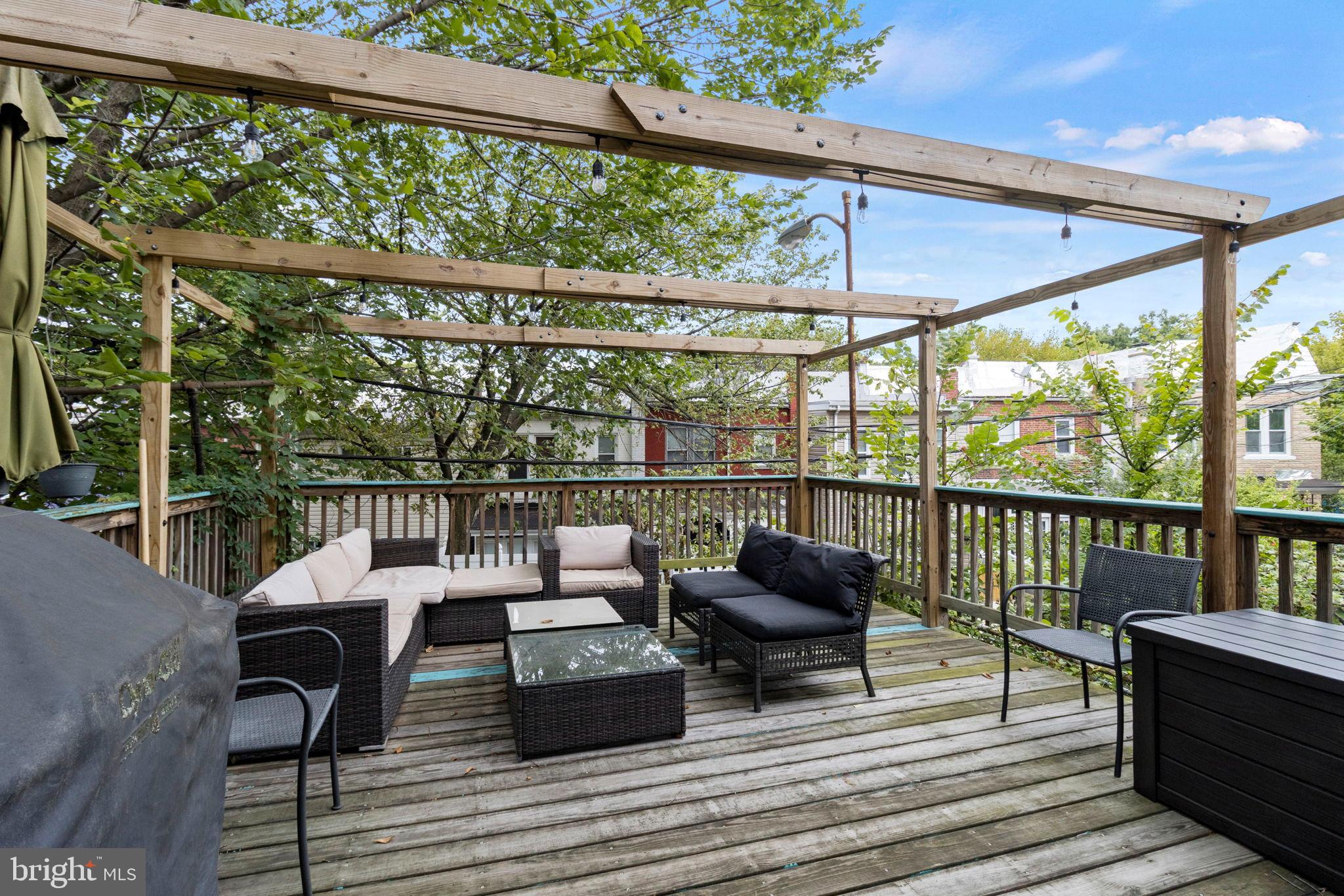 1928 First Street Northeast Washington, DC 20002 - Photo 21 of 26 a view of balcony with couch and chairs
