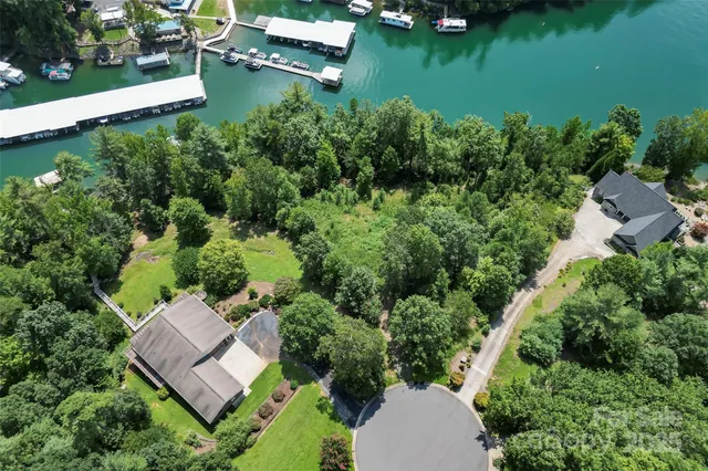 a view of a wooden bridge