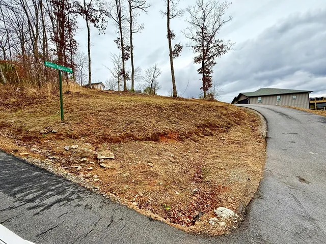 a view of a backyard of the house