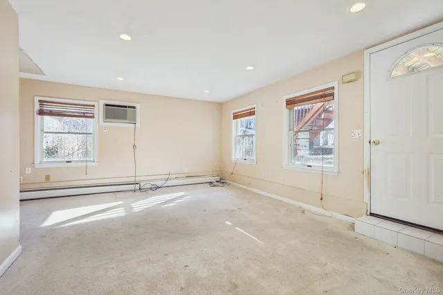 a view of an entryway with staircase