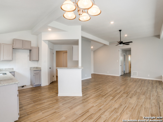 8104 Forest Bow Live Oak, TX 78233 - Photo 1 of 1 a view of empty room with wooden floor and fan