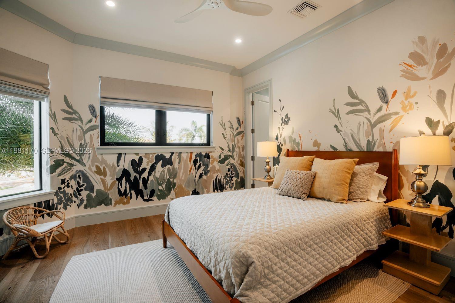 2300 Northeast 34th Court Lighthouse Point, FL 33064 - Photo 28 of 50 a bed room with a bed and a couch