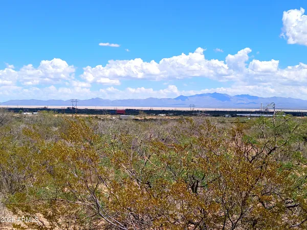 a view of a lake and sunset