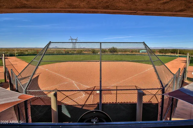 a view of an outdoor space and a yard