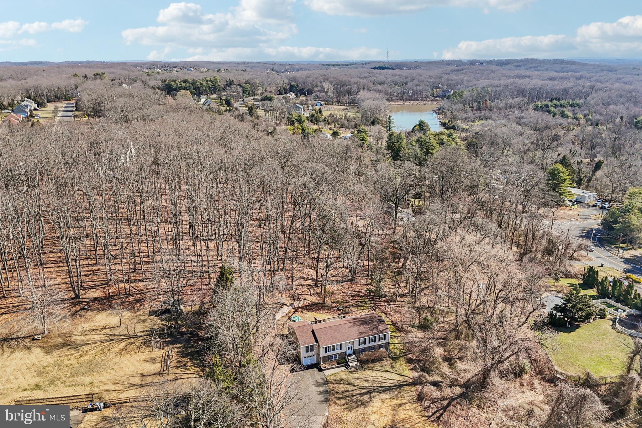 78 Rising Sun Tavern Road Millstone Township, NJ 08510 - Photo 45 of 55 an aerial view of residential house and outdoor space