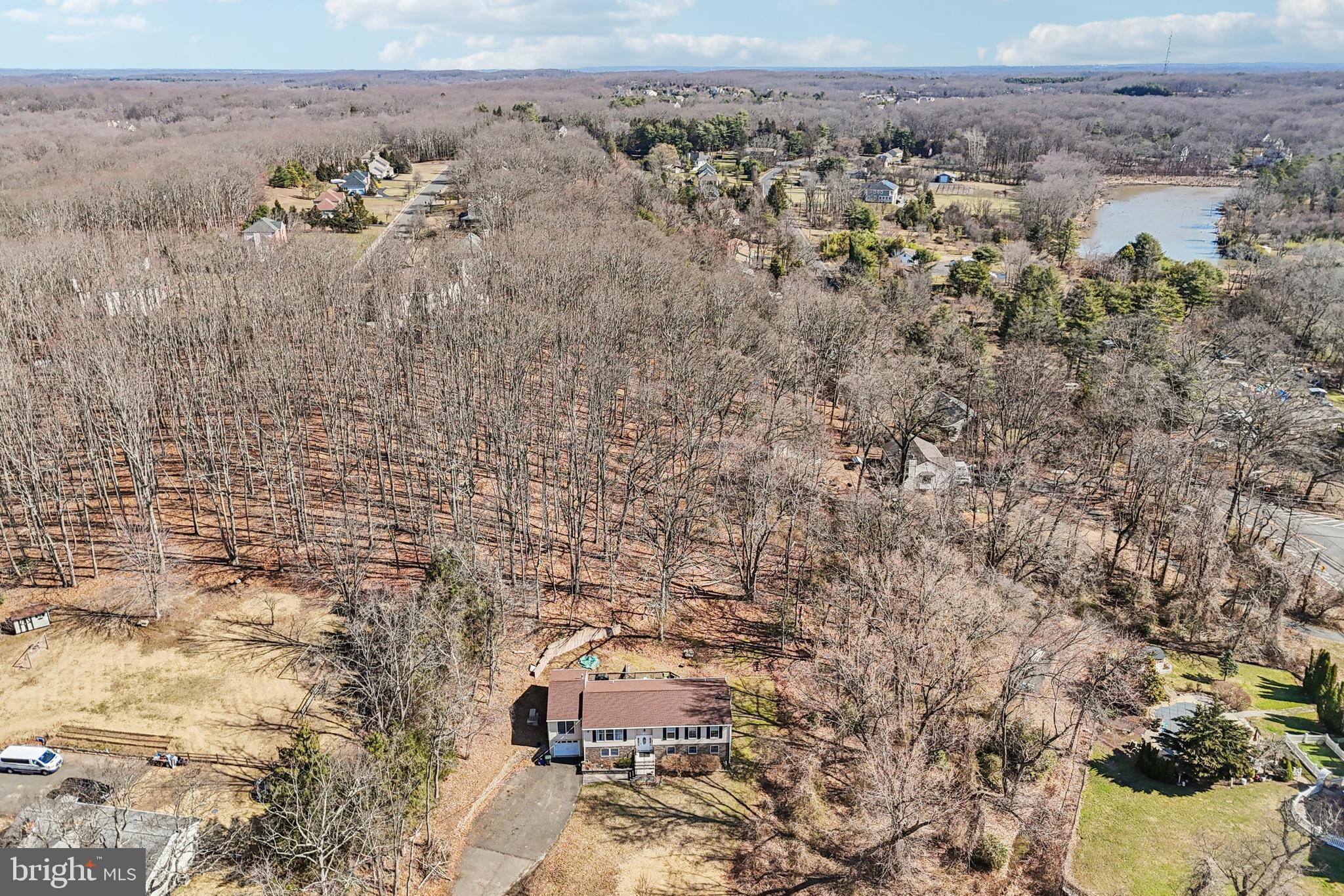 78 Rising Sun Tavern Road Millstone Township, NJ 08510 - Photo 50 of 55 an aerial view of house with yard