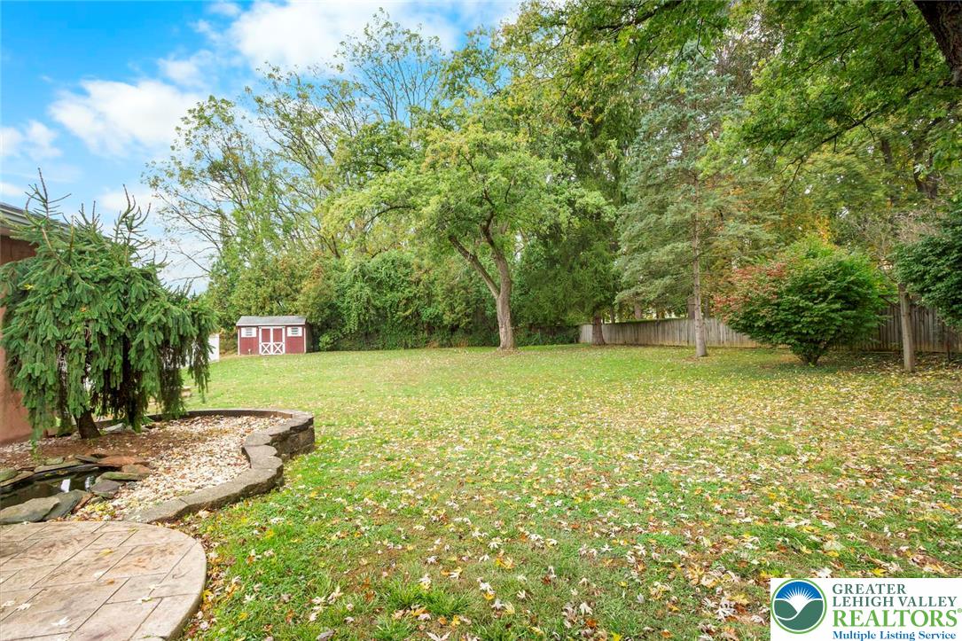 309 Georgetown Road Nazareth, PA 18064 - Photo 20 of 25 a view of a yard with a tree
