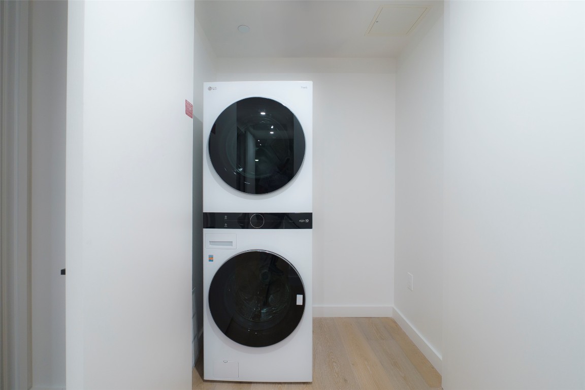 610 Davis Street, Unit 4708 Austin, TX 78701 - Photo 29 of 29 a close up view of a washer and dryer