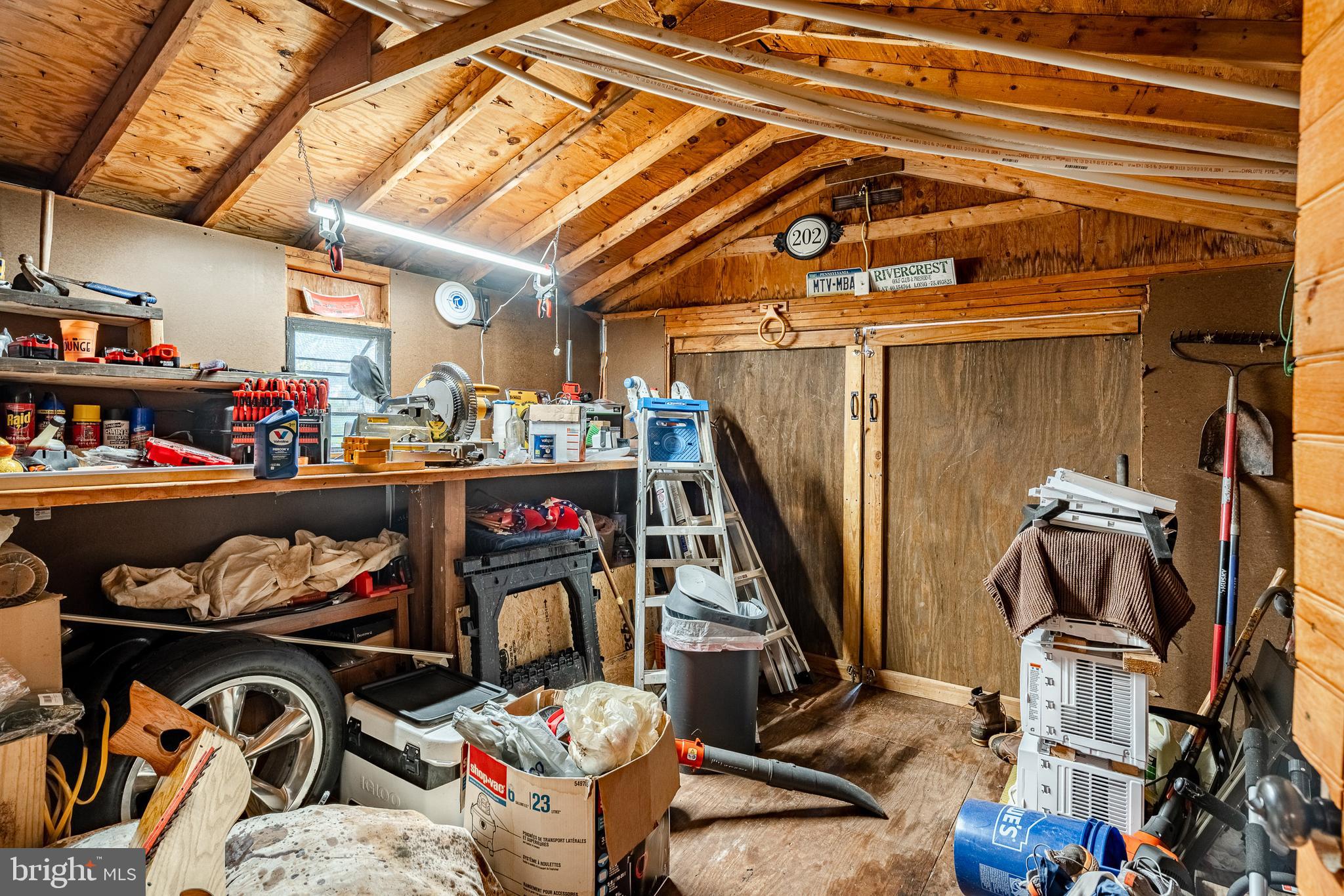 36 Sunset Road Royersford, PA 19468 - Photo 46 of 46 Unfinished area of shed