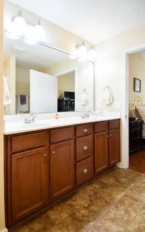 a house view with a outdoor space