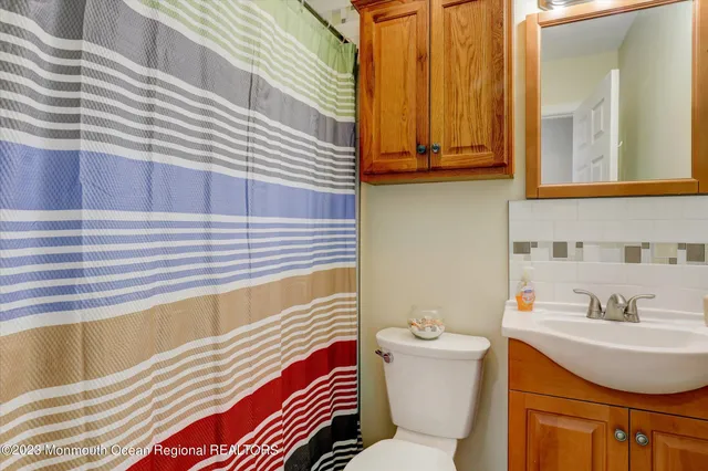 a bathroom with a sink and a toilet