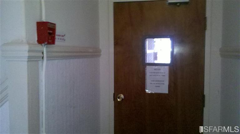 1225 Pine Street San Francisco, CA 94109 - Photo 4 of 4 Fire door on each floor to rear units.