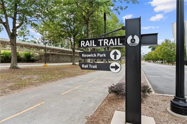 a view of sign board