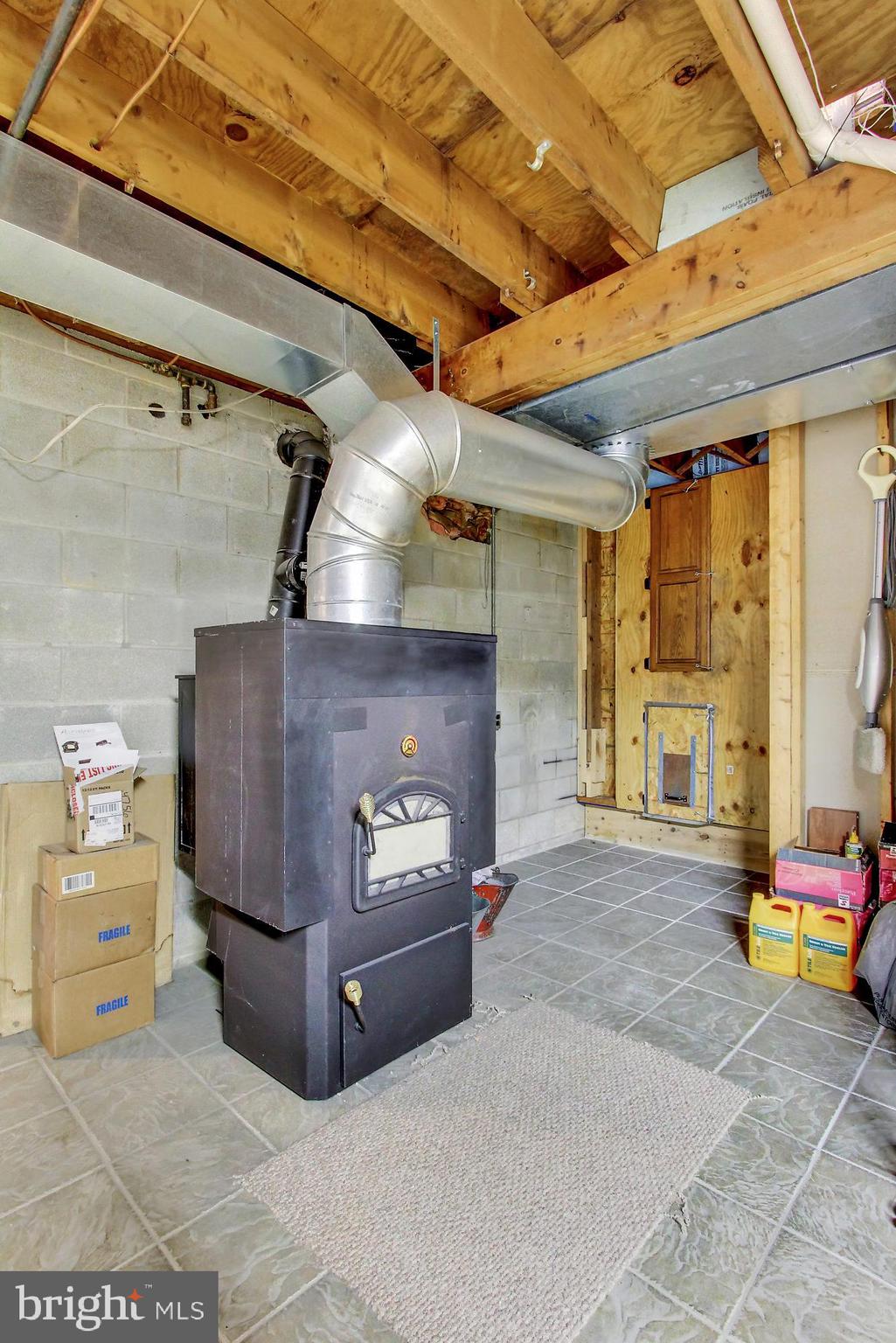 3037 East Prospect Road York, PA 17402 - Photo 25 of 34 Coal furnace included. Main heat source is gas.