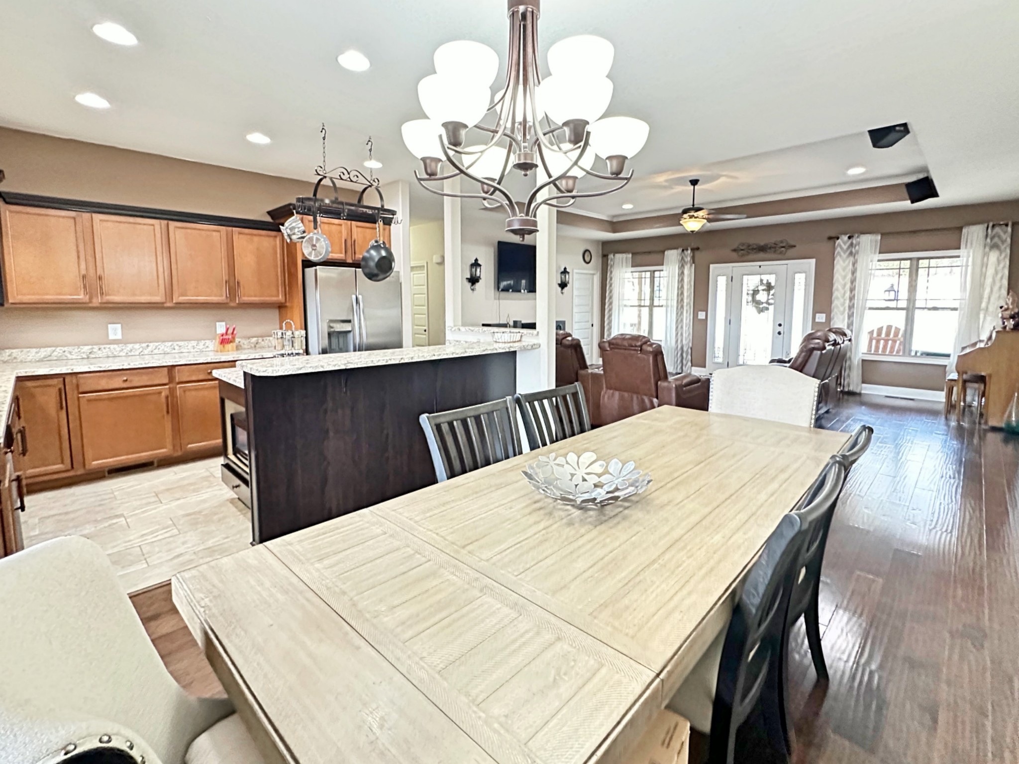1815 Broome Road Palmyra, TN 37142 - Photo 14 of 61 a large kitchen with a table and chairs