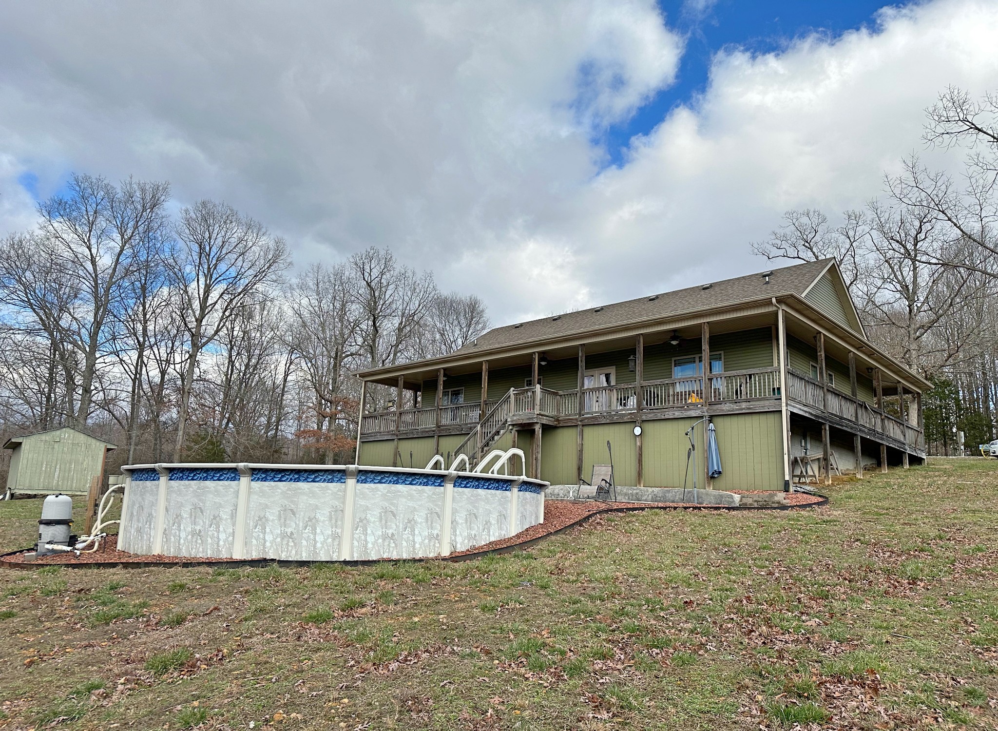 1815 Broome Road Palmyra, TN 37142 - Photo 41 of 61 a view of a house with a yard