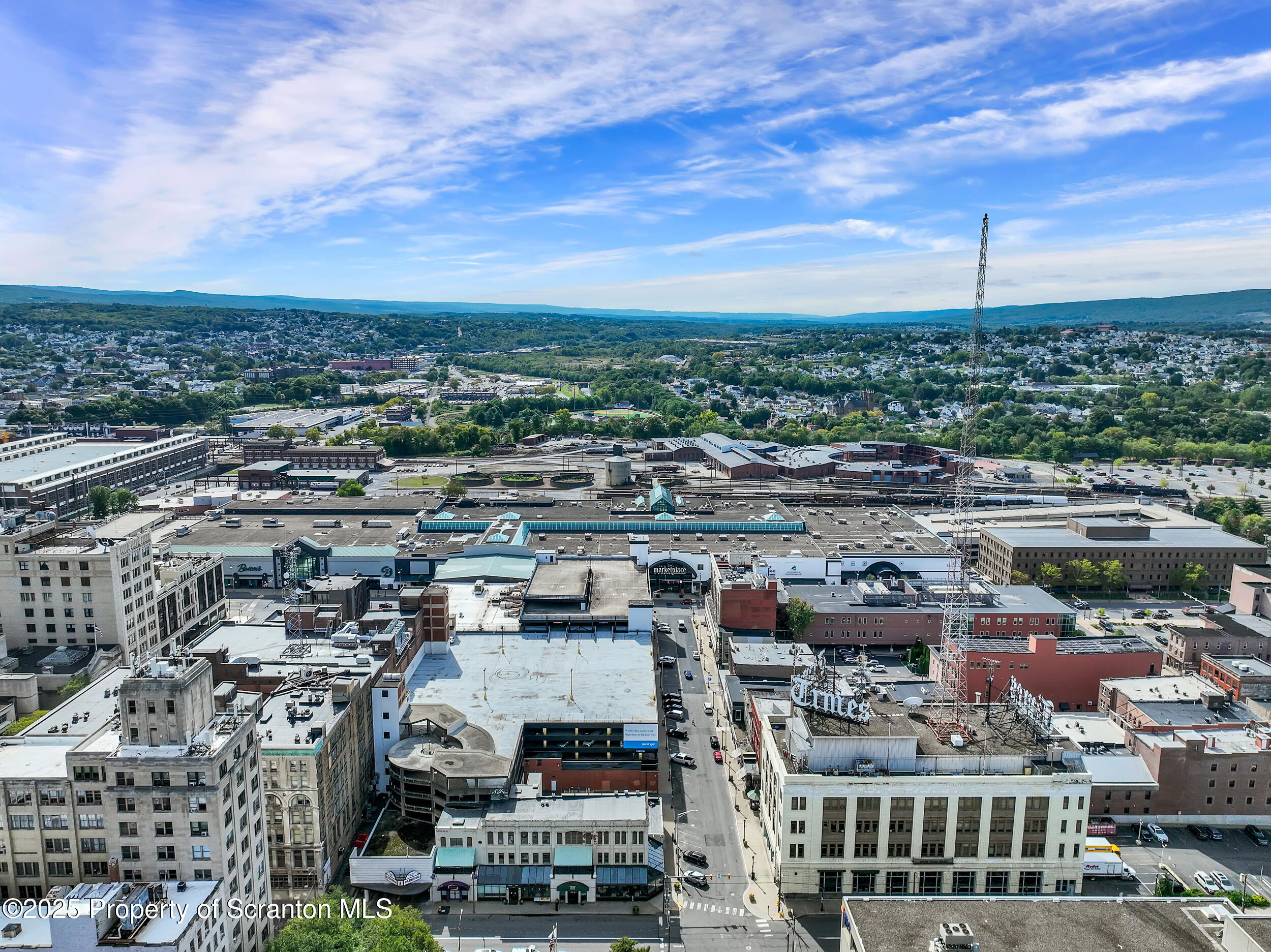 115 Penn Avenue, Unit 202 Scranton, PA 18503 - Photo 56 of 60 an aerial view of a city