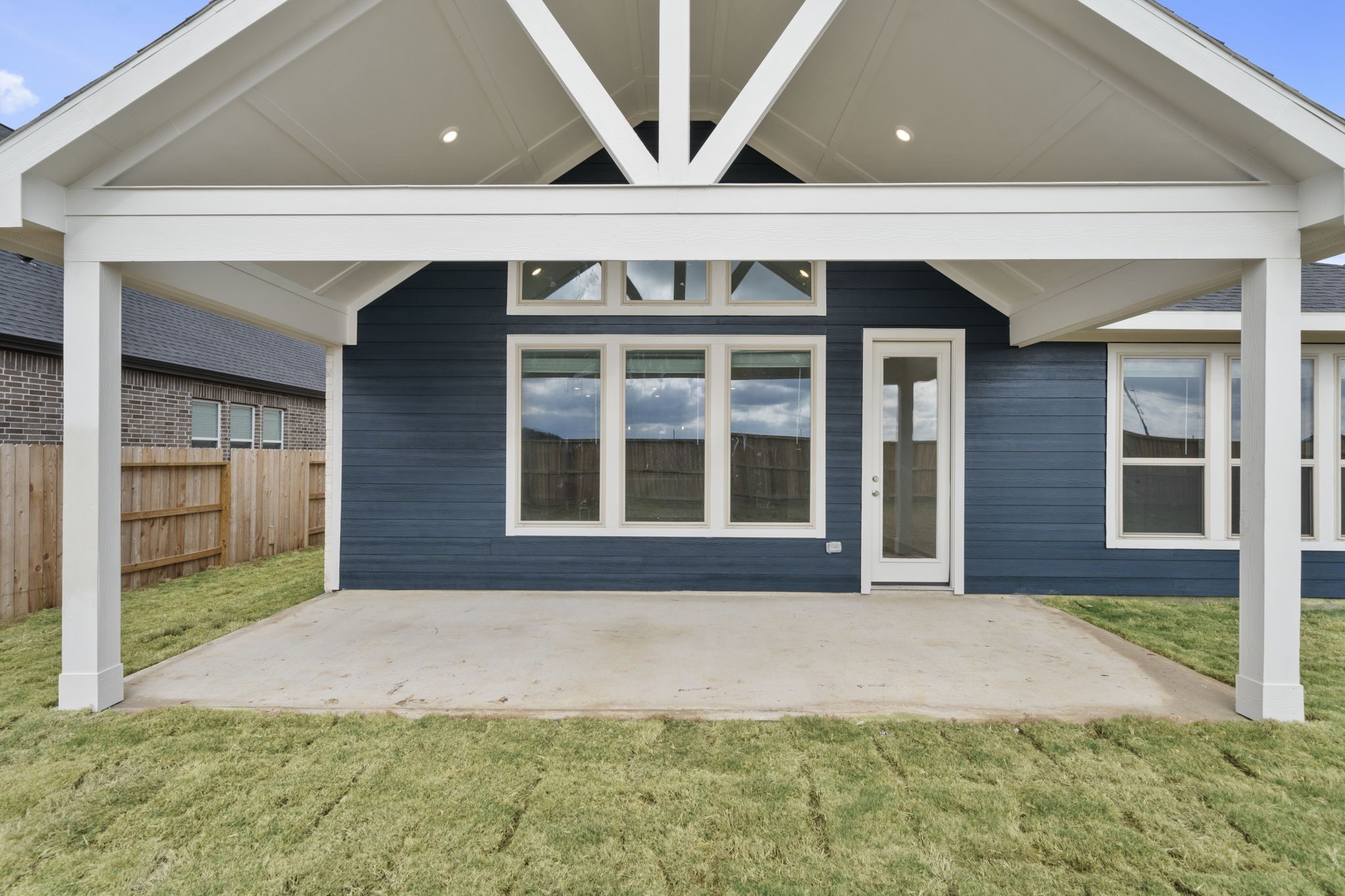 644 Cross Timbers Trace Waller, TX 77484 - Photo 2 of 33 a front view of a house with a yard and garage