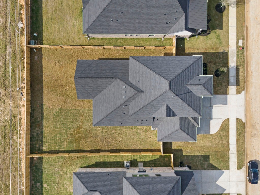 644 Cross Timbers Trace Waller, TX 77484 - Photo 28 of 33 an aerial view of a house with a swimming pool