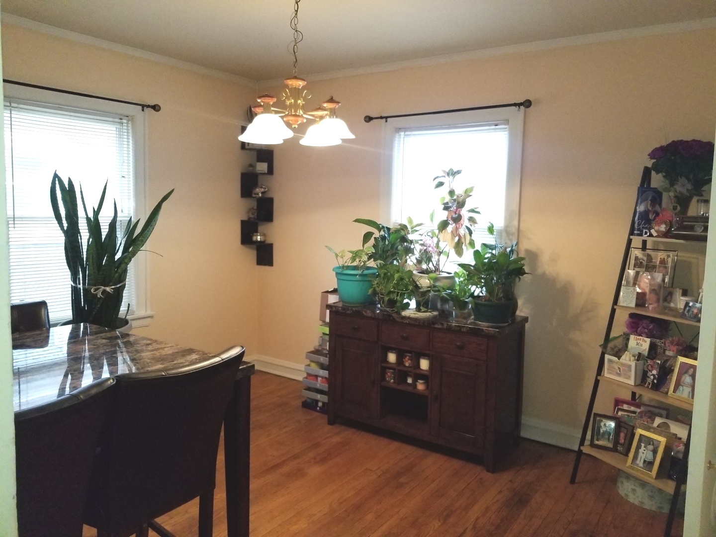 10637 South Normal Avenue Chicago, IL 60628 - Photo 5 of 8 a view of a dining room with furniture and wooden floor