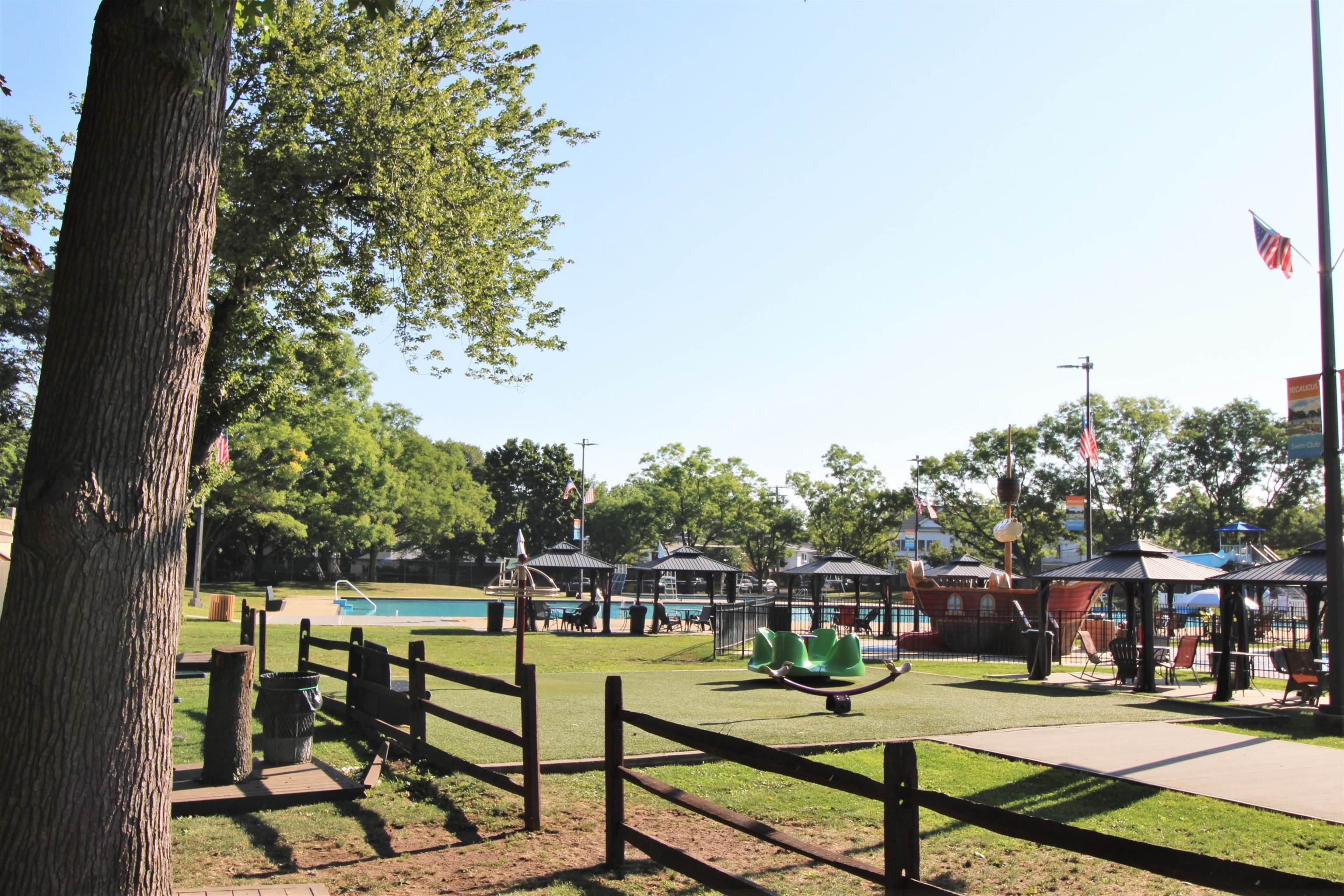 244 Centre Avenue, Unit 1 Secaucus, NJ 07094 - Photo 16 of 23 a view of a yard with chairs