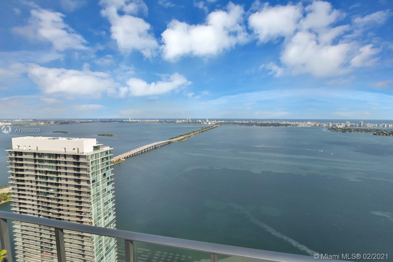 480 Northeast 31st Street, Unit PH5402 Miami, FL 33137 - Photo 32 of 35 a view of balcony with city view