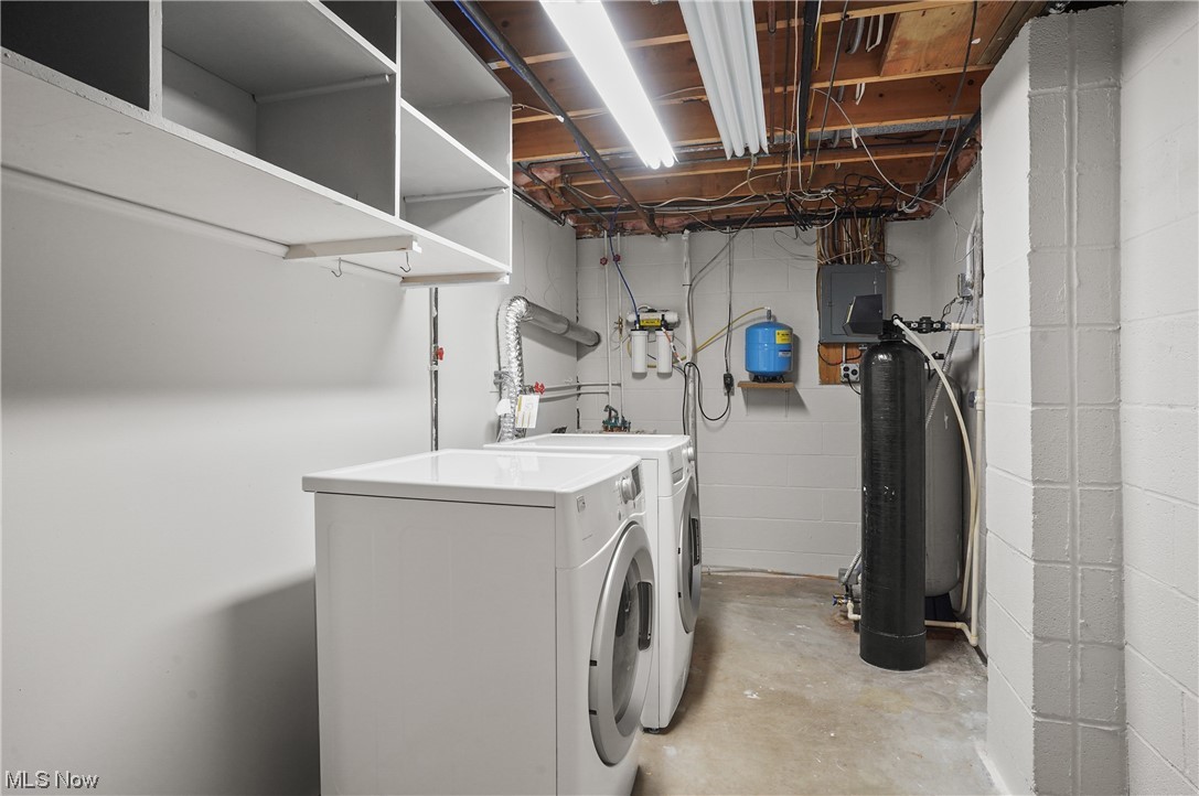 394 Silver Ridge Drive Akron, OH 44321 - Photo 28 of 35 Lower level laundry room